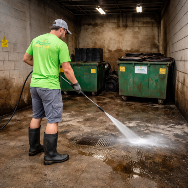 dumpster-pad-cleaning-avondale-estates-ga-2 Dumpster Pad Cleaning in Avondale Estates, GA| Green Guys Clean Team
